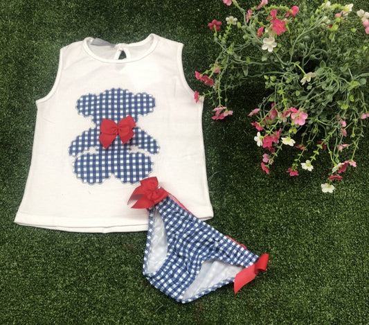 Conjunto bebé baño oso