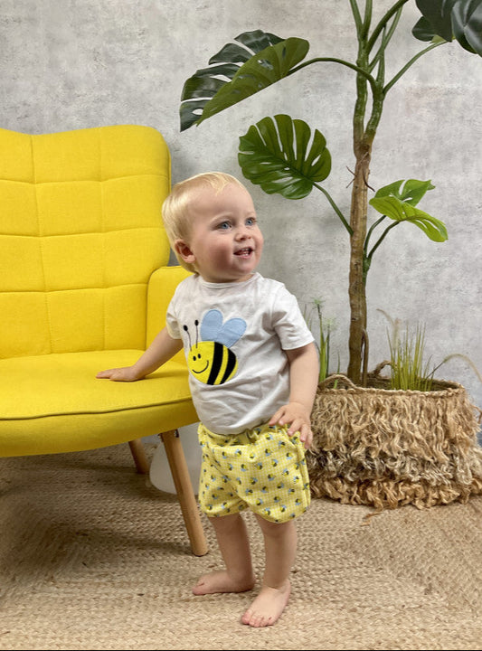 Conjunto bebé niño avispa