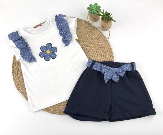 Conjunto niña margarita