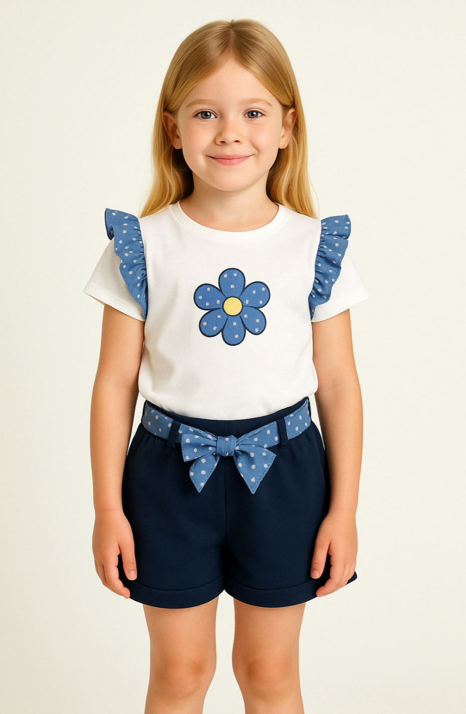 Conjunto niña margarita