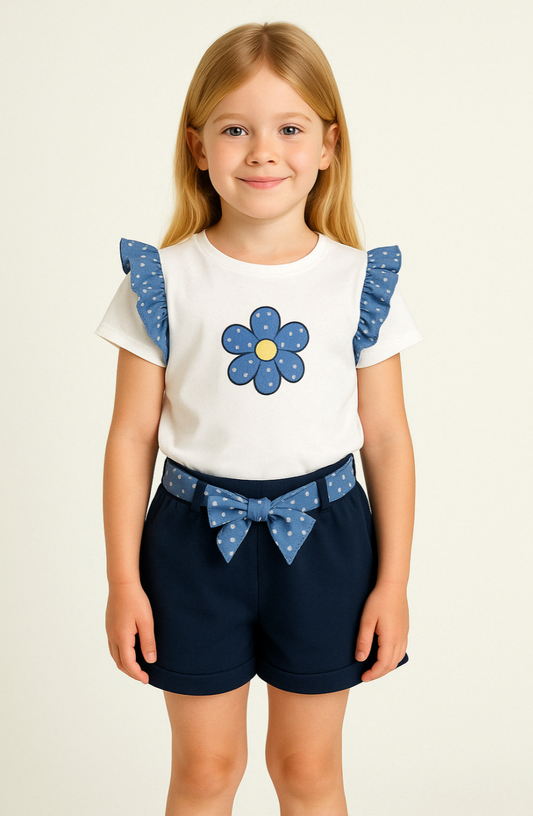 Conjunto niña margarita