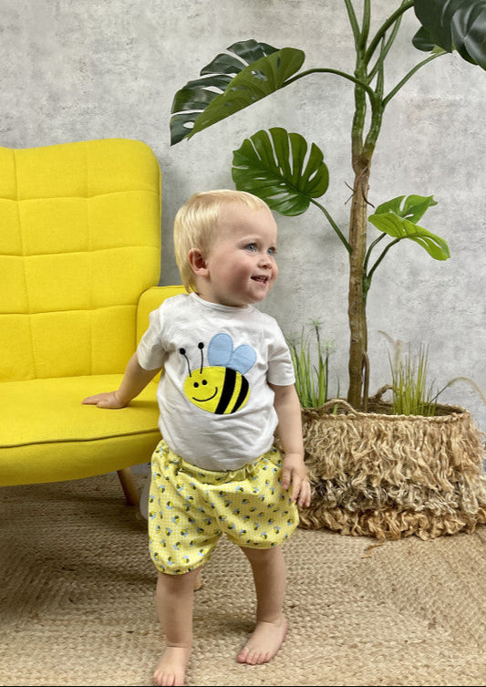 Conjunto bebé niño avispa