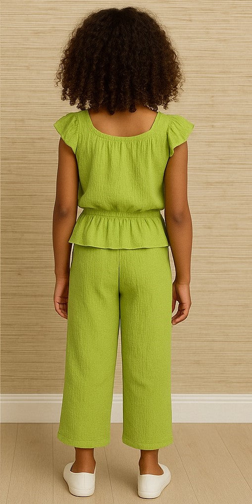 Conjunto rizo con botones